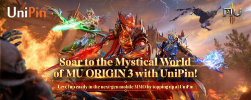 [MU ORIGIN 3] Top Up Divine Diamonds Makin Mudah Bersama UniPin.